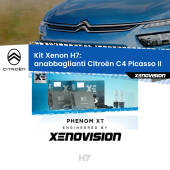 0 Kit Xenon H7 Canbus per Citroën C4 Picasso II (2013 in poi) H7: Kit Xenon PhenomXT Xenovision 42W Canbus