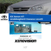 0 Kit Xenon H7 Canbus per Daewoo Lacetti (2004 - 2005) H7: Kit Xenon PhenomXT Xenovision 42W Canbus