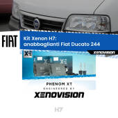 0 Kit Xenon H7 Canbus per Fiat Ducato 244 (2002 - 2006) H7: Kit Xenon PhenomXT Xenovision 42W Canbus