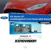 0 Kit Xenon H7 Canbus per Ford Fiesta Mk6.5 (lente senza drl) H7: Kit Xenon PhenomXT Xenovision 42W Canbus