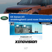 0 Kit Xenon H7 Canbus per Land rover Discovery IV L319 (fari a parabola) H7: Kit Xenon PhenomXT Xenovision 42W Canbus