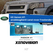 0 Kit Xenon H7 Canbus per Land rover Freelander L314 (a parabola doppia) H7: Kit Xenon PhenomXT Xenovision 42W Canbus