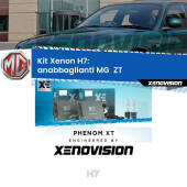 0 Kit Xenon H7 Canbus per MG  ZT  (2001 - 2005) H7: Kit Xenon PhenomXT Xenovision 42W Canbus