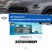 0 Kit Xenon H7 Canbus per Mini Countryman F60 (2016 - 2019) H7: Kit Xenon PhenomXT Xenovision 42W Canbus