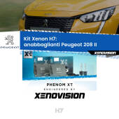 0 Kit Xenon H7 Canbus per Peugeot 208 II (2019 in poi) H7: Kit Xenon PhenomXT Xenovision 42W Canbus