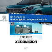 0 Kit Xenon H7 Canbus per Peugeot 5008 Mk1 (2009 - 2016) H7: Kit Xenon PhenomXT Xenovision 42W Canbus