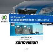 0 Kit Xenon H7 Canbus per Skoda Roomster 5J (fari lenticolari) H7: Kit Xenon PhenomXT Xenovision 42W Canbus