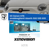 0 Kit Xenon H7-R Canbus per Abarth 500 595 695 (2008 - 2015) H7R: Kit Xenon PhenomXT Xenovision 42W Canbus