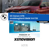 0 Kit Xenon H7-R Canbus per BMW X4 F26 (2014 - 2017) H7R: Kit Xenon PhenomXT Xenovision 42W Canbus