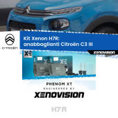 0 Kit Xenon H7-R Canbus per Citroën C3 III (2016 in poi) H7R: Kit Xenon PhenomXT Xenovision 42W Canbus