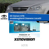 0 Kit Xenon H7-R Canbus per Daewoo Lacetti (2004 - 2005) H7R: Kit Xenon PhenomXT Xenovision 42W Canbus