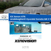 0 Kit Xenon H7-R Canbus per Hyundai Sonata MK II Y-3 (1993 - 1996) H7R: Kit Xenon PhenomXT Xenovision 42W Canbus