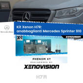 0 Kit Xenon H7-R Canbus per Mercedes Sprinter 910 (2018 in poi) H7R: Kit Xenon PhenomXT Xenovision 42W Canbus