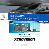 0 Kit Xenon H7-R Canbus per Peugeot 408 (2010 in poi) H7R: Kit Xenon PhenomXT Xenovision 42W Canbus