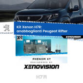 0 Kit Xenon H7-R Canbus per Peugeot Rifter (2018 in poi) H7R: Kit Xenon PhenomXT Xenovision 42W Canbus