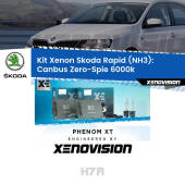 0 Kit Xenon H7-R Canbus per Skoda Rapid NH3 (2012 - 2021) H7R: Kit Xenon PhenomXT Xenovision 42W Canbus
