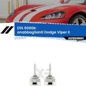 0 Lampade Xenon D1S per Anabbaglianti Dodge Viper II 2003 - 2010 D1S:  Lampade xenon OEM Xenovision XT 6000K