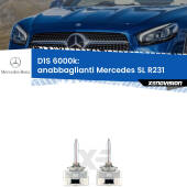 0 Lampade Xenon D1S per Anabbaglianti Mercedes SL R231 2012 in poi D1S: Lampade xenon OEM Xenovision XT 6000K