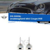 0 Lampade Xenon D1S per Anabbaglianti Mini Coupe R58 2011 - 2015 D1S: Lampade xenon OEM Xenovision XT 6000K