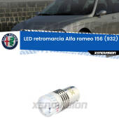 0 LED retromarcia Alfa romeo 156 (932): BackBeam v2.0 P21W (1156) BA15S XE BackBeam v2.0 LED Cannone Luce Retromarcia