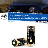 0 Luce Alette Parasole LED Alfa romeo MiTo  2008 - 2018: T10 GoldStar T10 (W5W) Goldstar Coppia LED Canbus Next Gen
