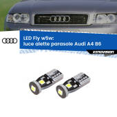 0 Luce Alette Parasole LED Audi A4 B6 2000 - 2004: W5W Fly W5W: Lampadine LED Fly 6000k (Coppia)