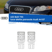0 Luce Alette Parasole LED Audi A4 B7 2004 - 2008: T10 Bolt T10: LED Bolt 6000k (Coppia)