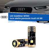0 Luce Alette Parasole LED Audi A4 B8 2007 - 2015: T10 GoldStar T10 (W5W) Goldstar Coppia LED Canbus Next Gen