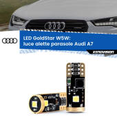 0 Luce Alette Parasole LED Audi A7 2010 - 2018: T10 GoldStar T10 (W5W) Goldstar Coppia LED Canbus Next Gen