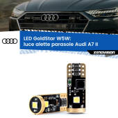 0 Luce Alette Parasole LED Audi A7 II 2019 in poi: T10 GoldStar T10 (W5W) Goldstar Coppia LED Canbus Next Gen