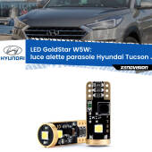 0 Luce Alette Parasole LED Hyundai Tucson JM 2004 - 2010: T10 GoldStar T10 (W5W) Goldstar Coppia LED Canbus Next Gen