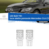 0 Luce Alette Parasole LED Mercedes CLA C117 2012 - 2019: T10 Bolt T10: LED Bolt 6000k (Coppia)