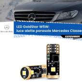 0 Luce Alette Parasole LED Mercedes Classe-M W166 2011 - 2015: T10 GoldStar T10 (W5W) Goldstar Coppia LED Canbus Next Gen