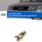 0 Luce Alette Parasole LED per Audi A6 C5 1997 - 2004: Aura w5w W5W: lampadina LED Aura 6000k
