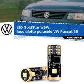 0 Luce Alette Parasole LED VW Passat B5 1996 - 2000: T10 GoldStar T10 (W5W) Goldstar Coppia LED Canbus Next Gen
