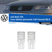 0 Luce Alette Parasole LED VW Passat B5.5 2000 - 2005: T10 Bolt T10: LED Bolt 6000k (Coppia)