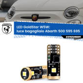 0 Luce Bagagliaio LED Abarth 500 595 695 2008 - 2022: T10 GoldStar T10 (W5W) Goldstar Coppia LED Canbus Next Gen