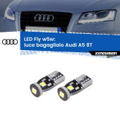 0 Luce Bagagliaio LED Audi A5 8T 2007 - 2017: W5W Fly W5W: Lampadine LED Fly 6000k (Coppia)
