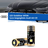 0 Luce Bagagliaio LED Audi A6 C8 2018 in poi: T10 GoldStar T10 (W5W) Goldstar Coppia LED Canbus Next Gen