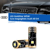0 Luce Bagagliaio LED Audi A8 D4 2009 - 2018: T10 GoldStar T10 (W5W) Goldstar Coppia LED Canbus Next Gen