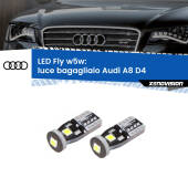 0 Luce Bagagliaio LED Audi A8 D4 2009 - 2018: W5W Fly W5W: Lampadine LED Fly 6000k (Coppia)
