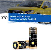 0 Luce Bagagliaio LED Audi Q2 2016 - 2018: T10 GoldStar T10 (W5W) Goldstar Coppia LED Canbus Next Gen