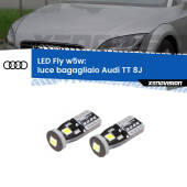 0 Luce Bagagliaio LED Audi TT 8J 2006 - 2014: W5W Fly W5W: Lampadine LED Fly 6000k (Coppia)