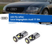 0 Luce Bagagliaio LED Audi TT 8N 1998 - 2006: W5W Fly W5W: Lampadine LED Fly 6000k (Coppia)