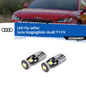 0 Luce Bagagliaio LED Audi TT FV 2014 - 2018: W5W Fly W5W: Lampadine LED Fly 6000k (Coppia)