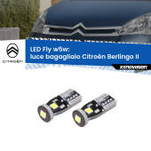 0 Luce Bagagliaio LED Citroën Berlingo II 2008 - 2017: W5W Fly W5W: Lampadine LED Fly 6000k (Coppia)