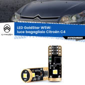 0 Luce Bagagliaio LED Citroën C4 2004 - 2011: T10 GoldStar T10 (W5W) Goldstar Coppia LED Canbus Next Gen