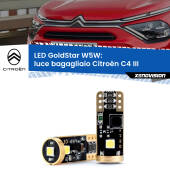 0 Luce Bagagliaio LED Citroën C4 III 2020 in poi: T10 GoldStar T10 (W5W) Goldstar Coppia LED Canbus Next Gen