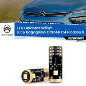 0 Luce Bagagliaio LED Citroën C4 Picasso II 2013 in poi: T10 GoldStar T10 (W5W) Goldstar Coppia LED Canbus Next Gen