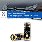 0 Luce Bagagliaio LED Citroën C5 My04 2004 - 2008: T10 GoldStar T10 (W5W) Goldstar Coppia LED Canbus Next Gen